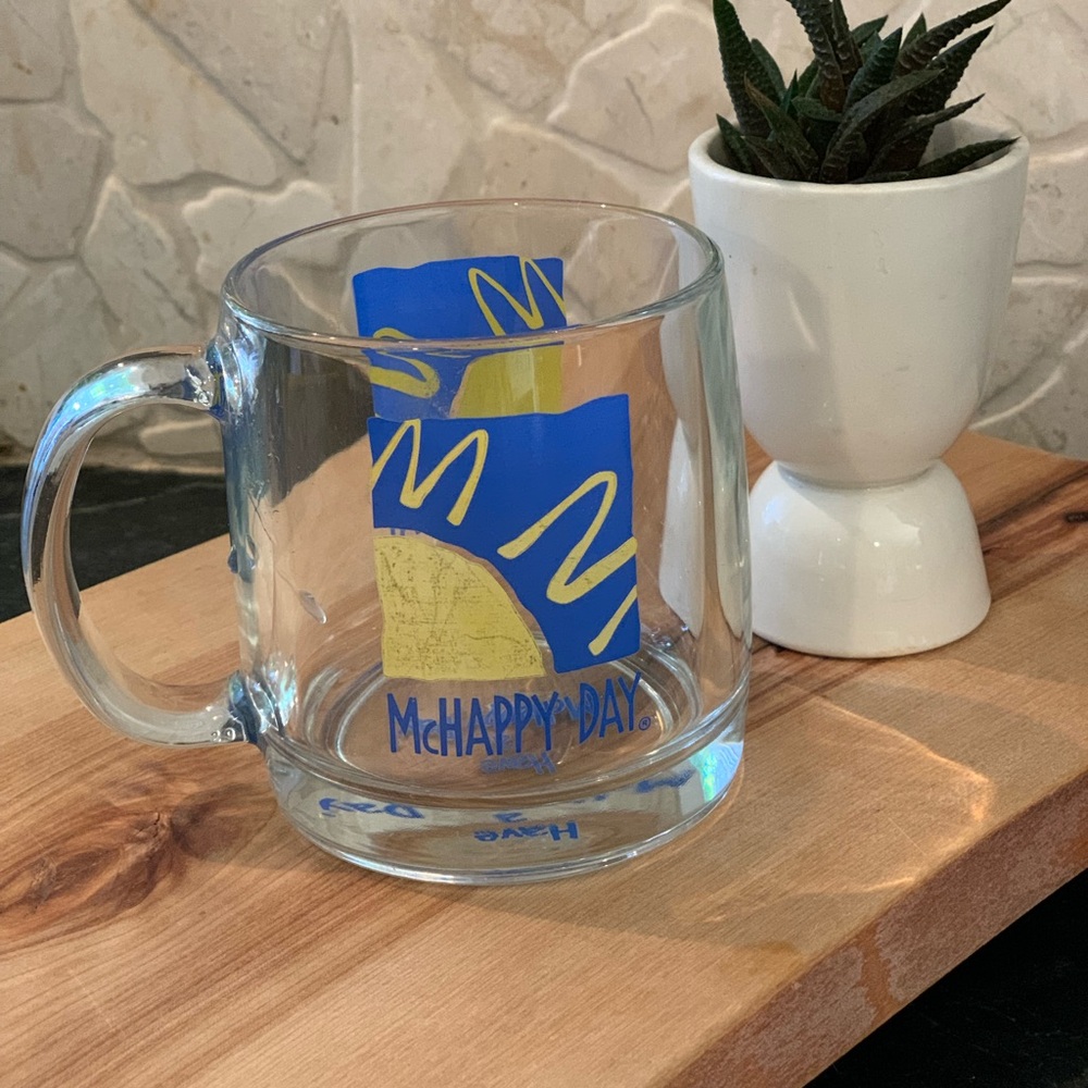 McDONALDS | Vintage McHappy Day Glass Coffee Mug